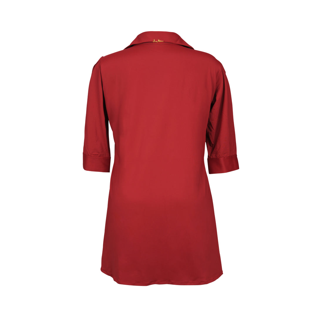 Product Back: Lua Morena Maxi Dresses Urucum Chemise Manga