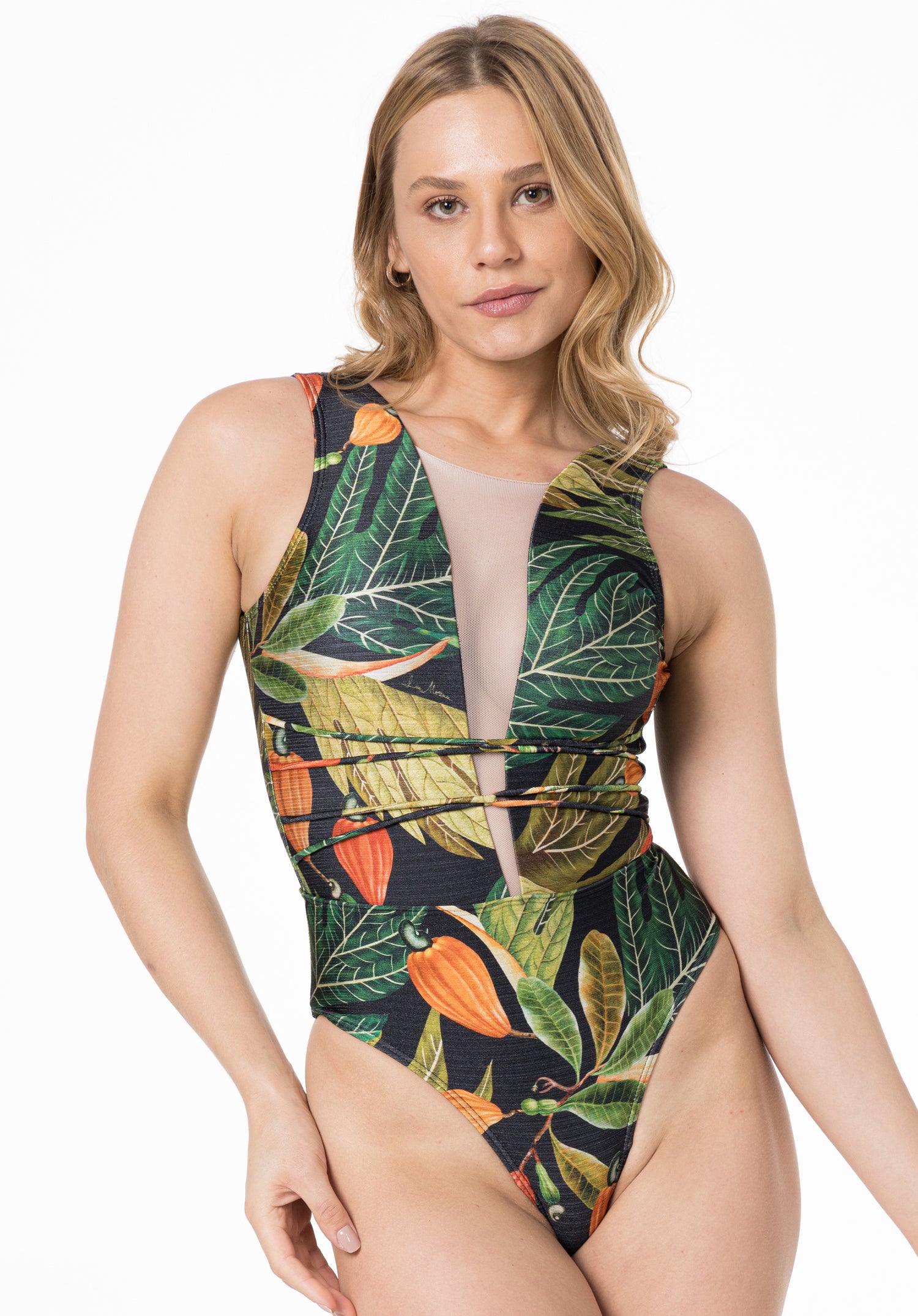 Maio Tule Strappy Caju