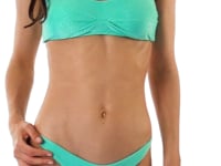 Video: Rio De Sol Top Top Atlantis Bandeau-Pli