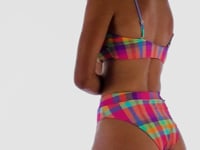 Video: Rio De Sol Top Top Tulip-Garden Bandeau-Reto