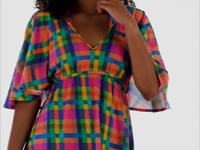 Video: Rio De Sol Mini Dress Tulip-Garden Mini Dress