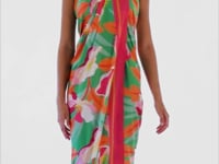 Video: Rio De Sol Pareo Green Bloom Canga