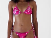 Video: Rio De Sol Bottom Bottom Pink-Palms Frufru