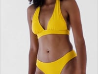 Video: Rio De Sol Top Top Sunflower Halter-Cos