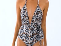 Video: Rio De Sol One-Piece Ikat New Vegas