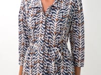 Video: Rio De Sol Shirtdress Ikat Chemise