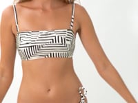 Video: Rio De Sol Top Top Collage Bandeau-Reto