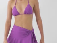 Video: Rio De Sol Beach Skirt Bio-Floreira Mini Skirt