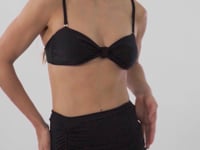 Video: Rio De Sol Beach Skirt Black Mini Skirt Ruched