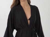 Video: Rio De Sol Kaftans / Cover Ups Black Kimono