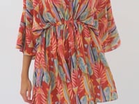 Video: Rio De Sol Kaftans / Cover Ups Sea-Bloom Kaftan Bel