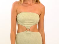 Video: Rio De Sol Mini Dress Brisa-Pistache Lulu Dress