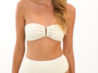 Video: Rio De Sol Bottom Bottom Brisa-Offwhite Hotpants