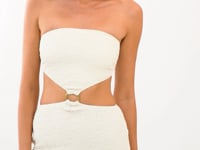 Video: Rio De Sol Mini Dress Brisa-Offwhite Lulu Dress
