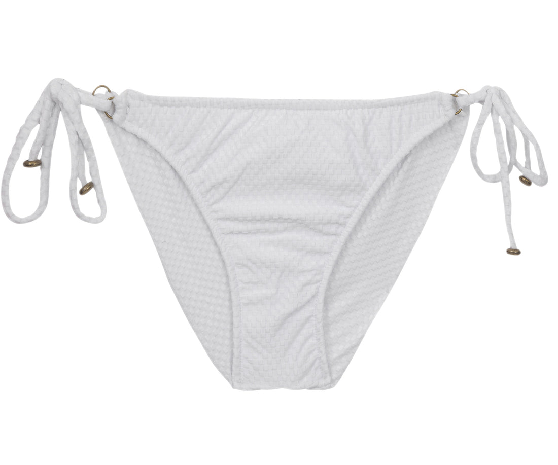 Model Front: Rio De Sol Bottom Bottom Cloque Branco New Comfort