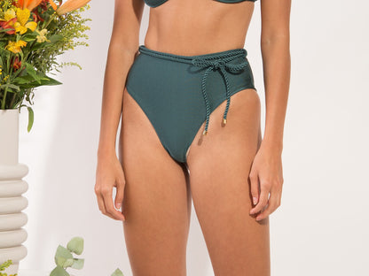 Model Front: Rio De Sol Bottom Bottom Palace Belted-High-Waist
