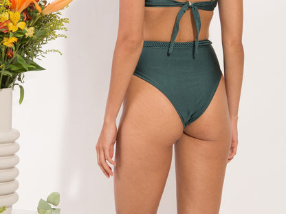 Model Back: Rio De Sol Bottom Bottom Palace Belted-High-Waist