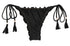 Product Front: Rio De Sol Bottom Bottom Shimmer-Black Frufru-Fio