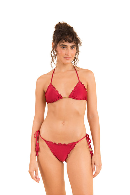 Model Front: Rio De Sol Bottom Bottom Shimmer-Divino Frufru