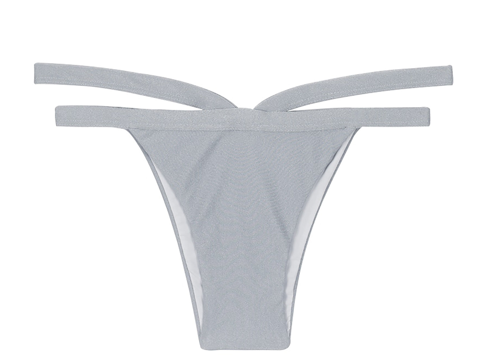Product Front: Rio De Sol Bottom Calcinha Silver Triangulo