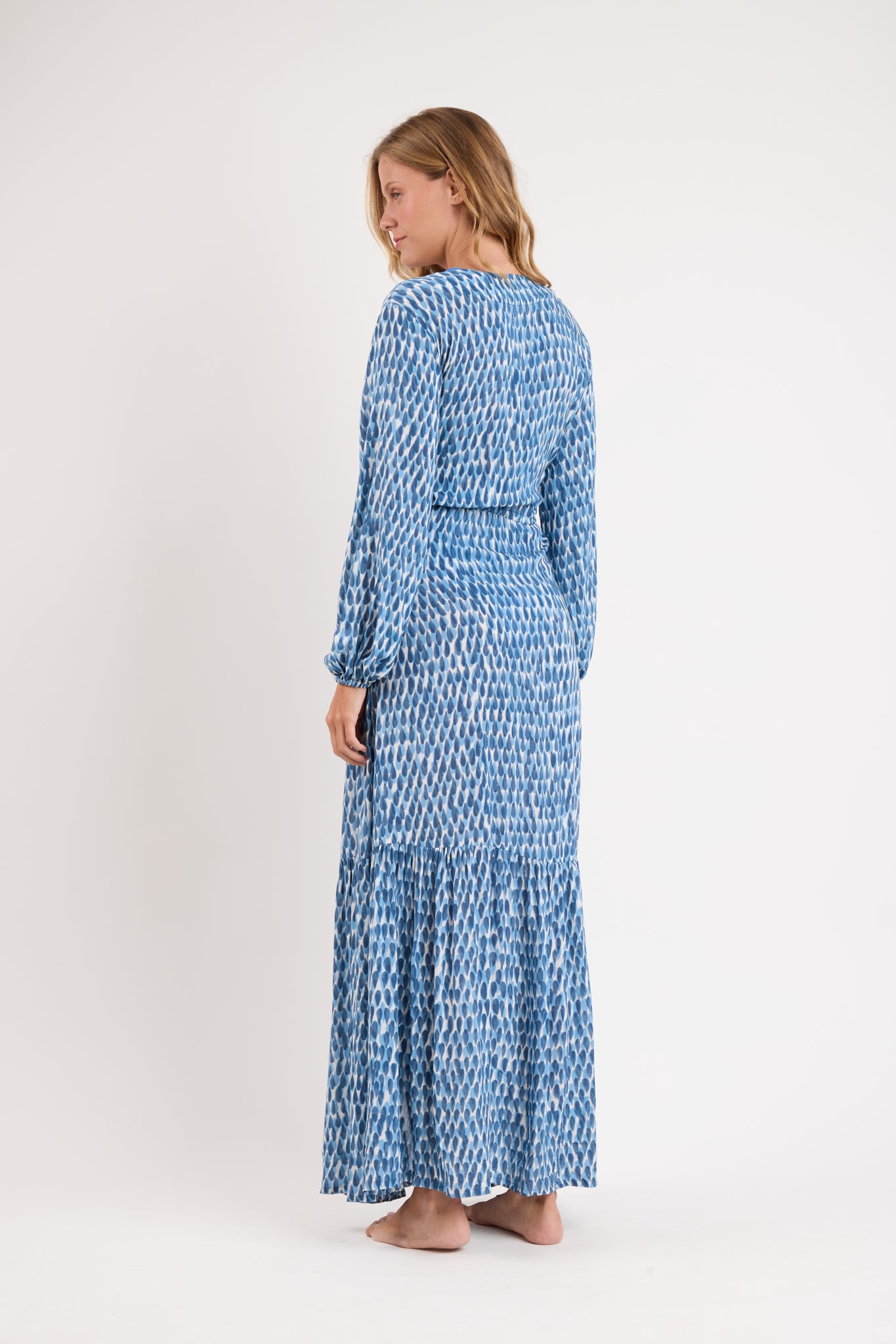 Model Back: Rio De Sol Maxi Dresses Chuva Long Dress Verona