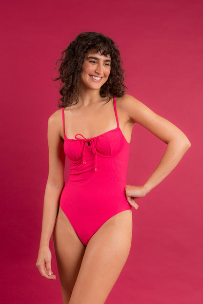 Image 12: Rio De Sol One-Piece Dots-Virtual-Pink Julia