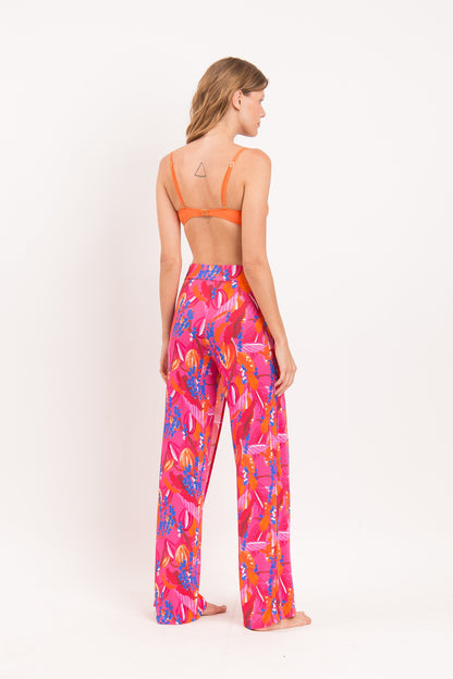 Image 09: Rio De Sol Beach Trousers Flavors Wide Pants