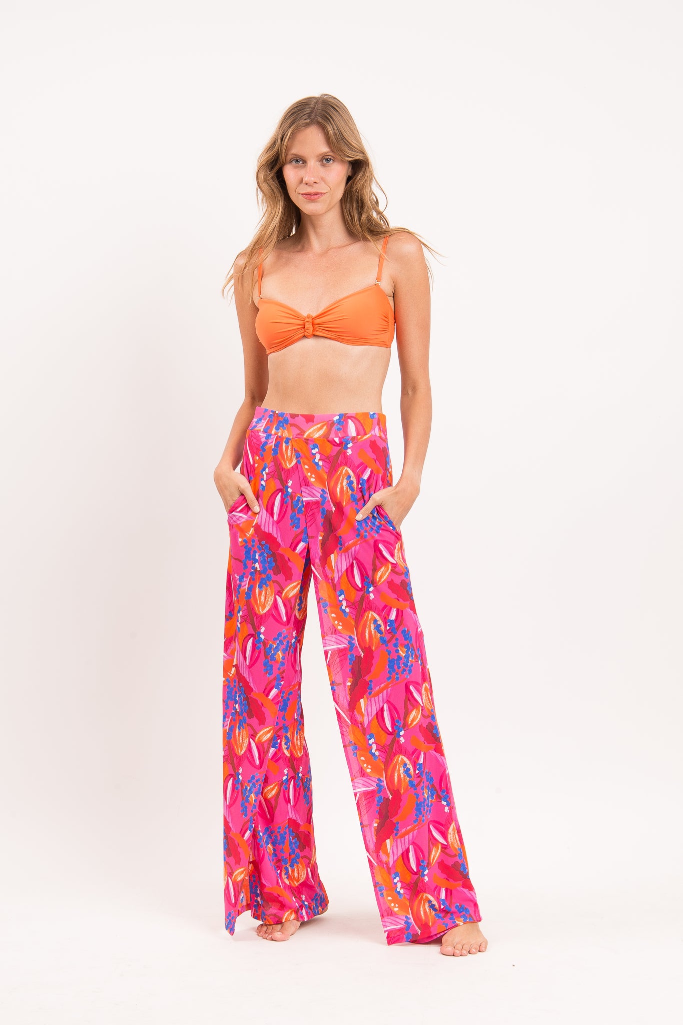 Image 10: Rio De Sol Beach Trousers Flavors Wide Pants
