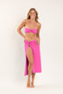Model Front: Rio De Sol Beach Skirt Fluity-Amor Long Skirt Knot