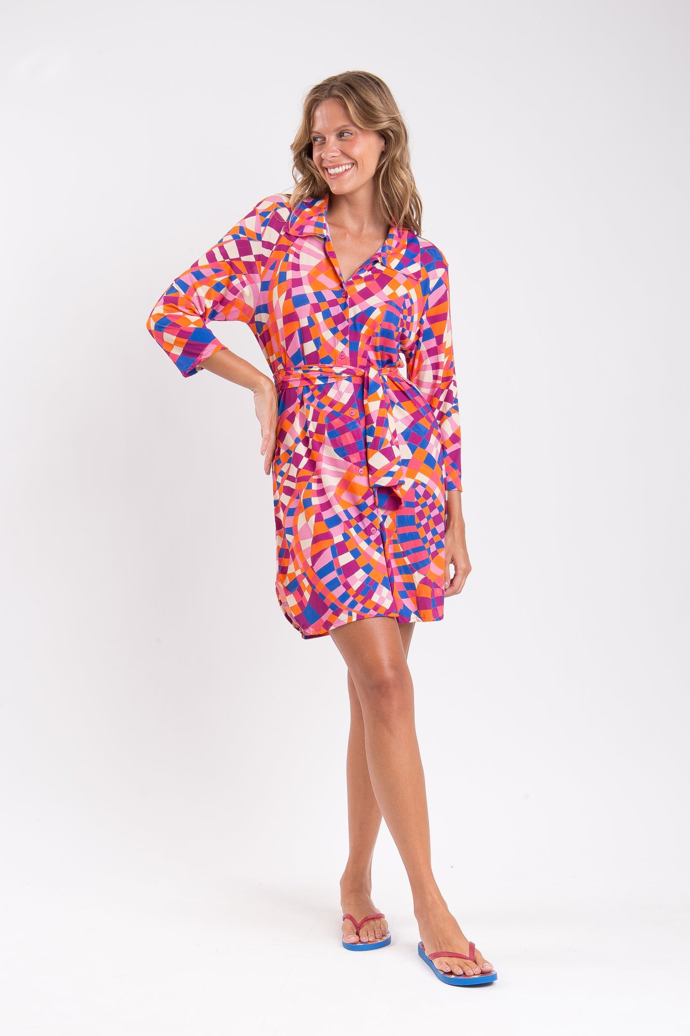 Image 04: Rio De Sol Shirtdress Funny Chemise