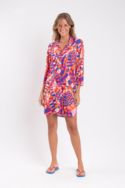 Image 06: Rio De Sol Shirtdress Funny Chemise