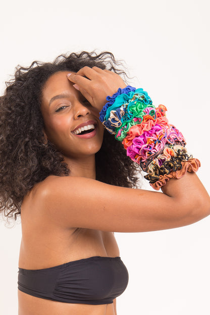 Image 02: Rio De Sol Hair Accessory Funny Scrunchie