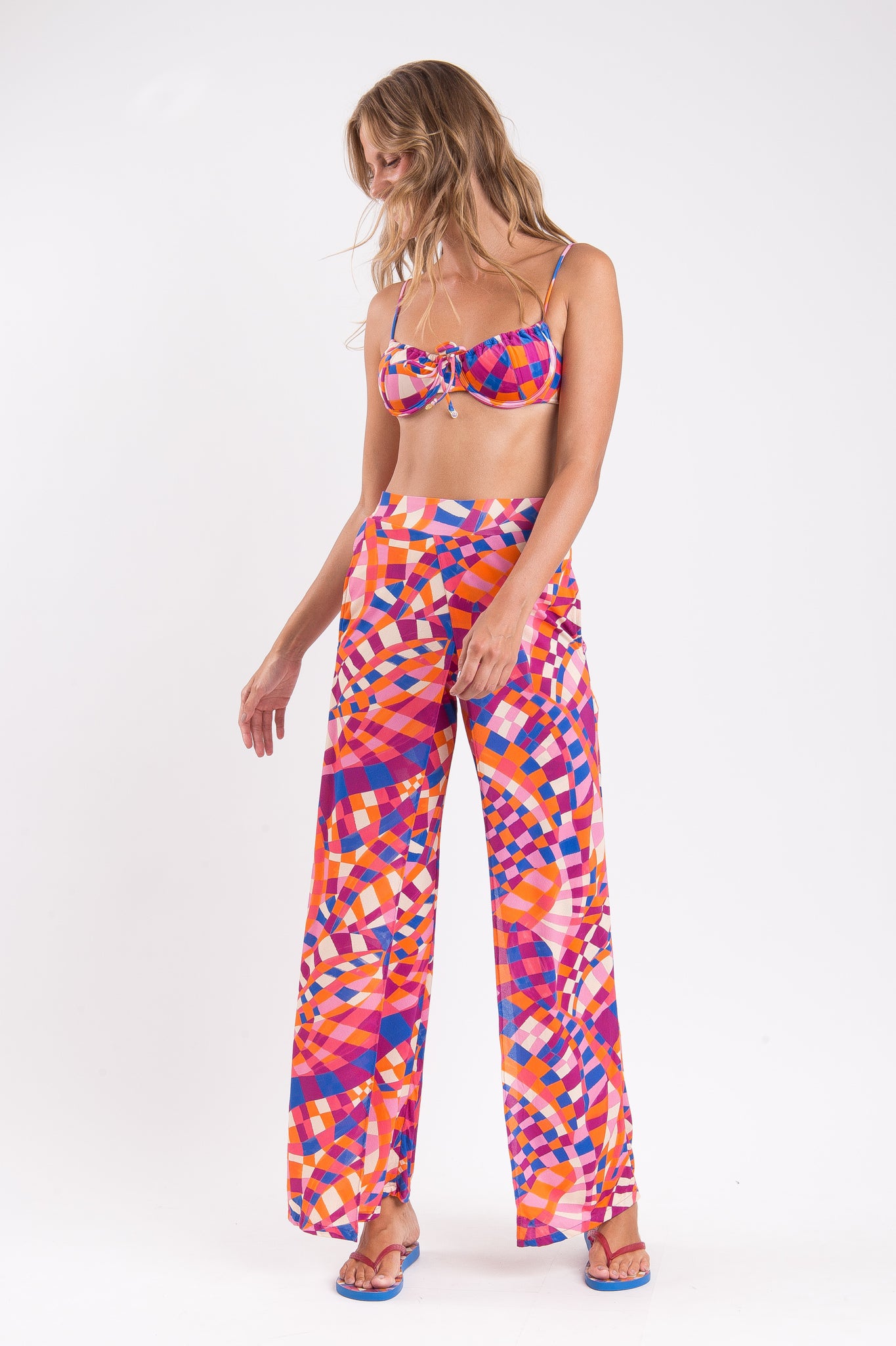 Image 07: Rio De Sol Beach Trousers Funny Wide Pants