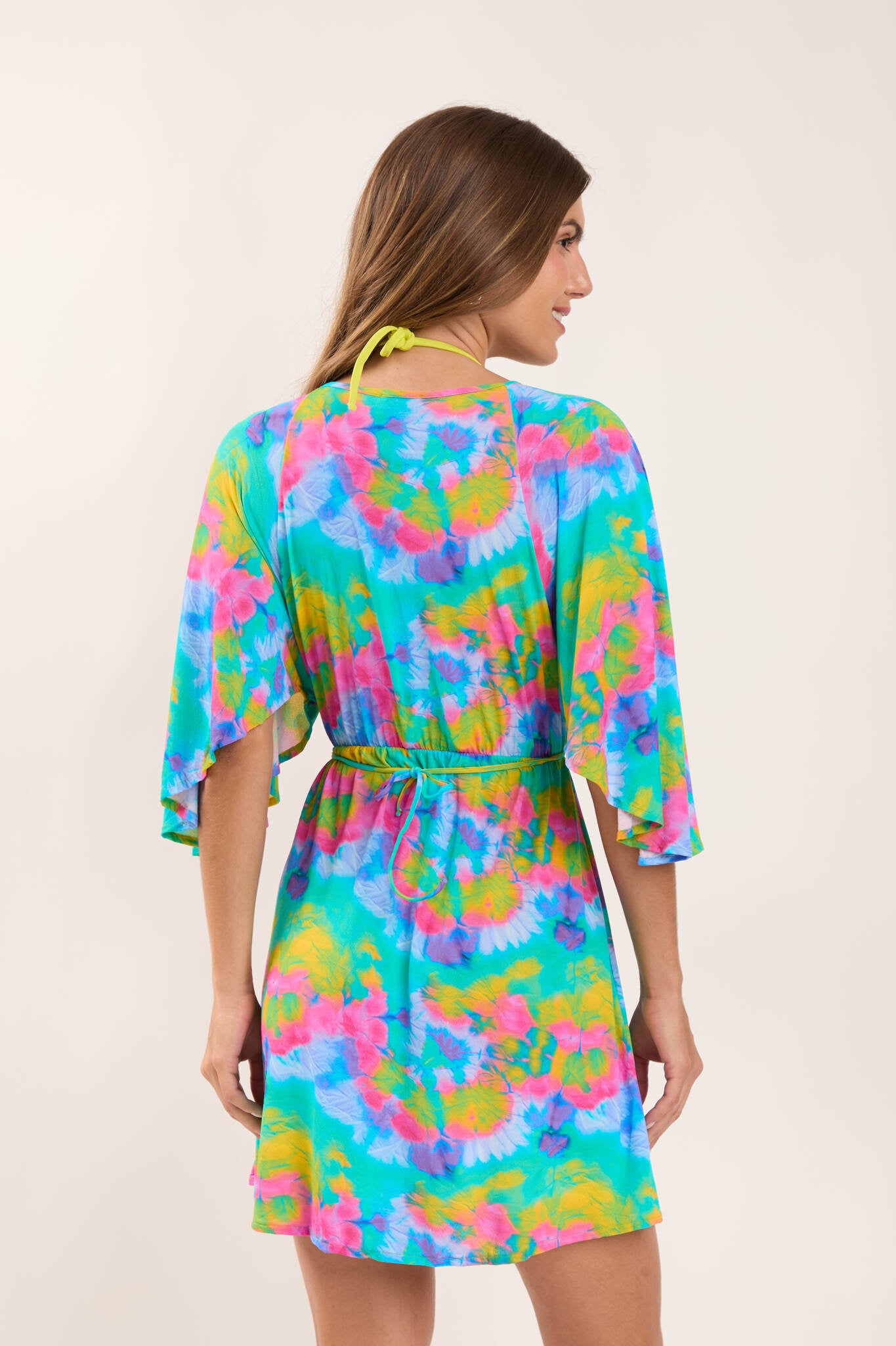 Model Back: Rio De Sol Mini Dress Fusion Mini Dress