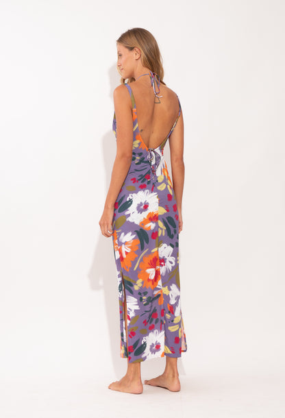 Model Back: Rio De Sol Beach Dresses Garden-Flower Saida Yara