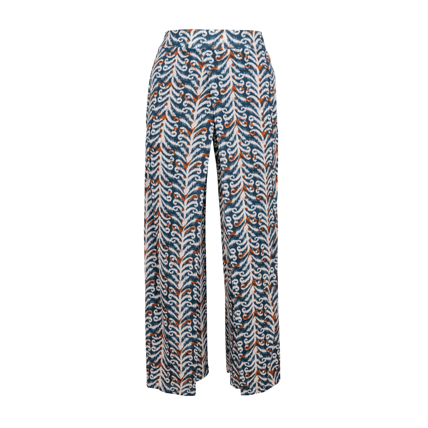 Product Front: Rio De Sol Beach Trousers Ikat Wide Pants