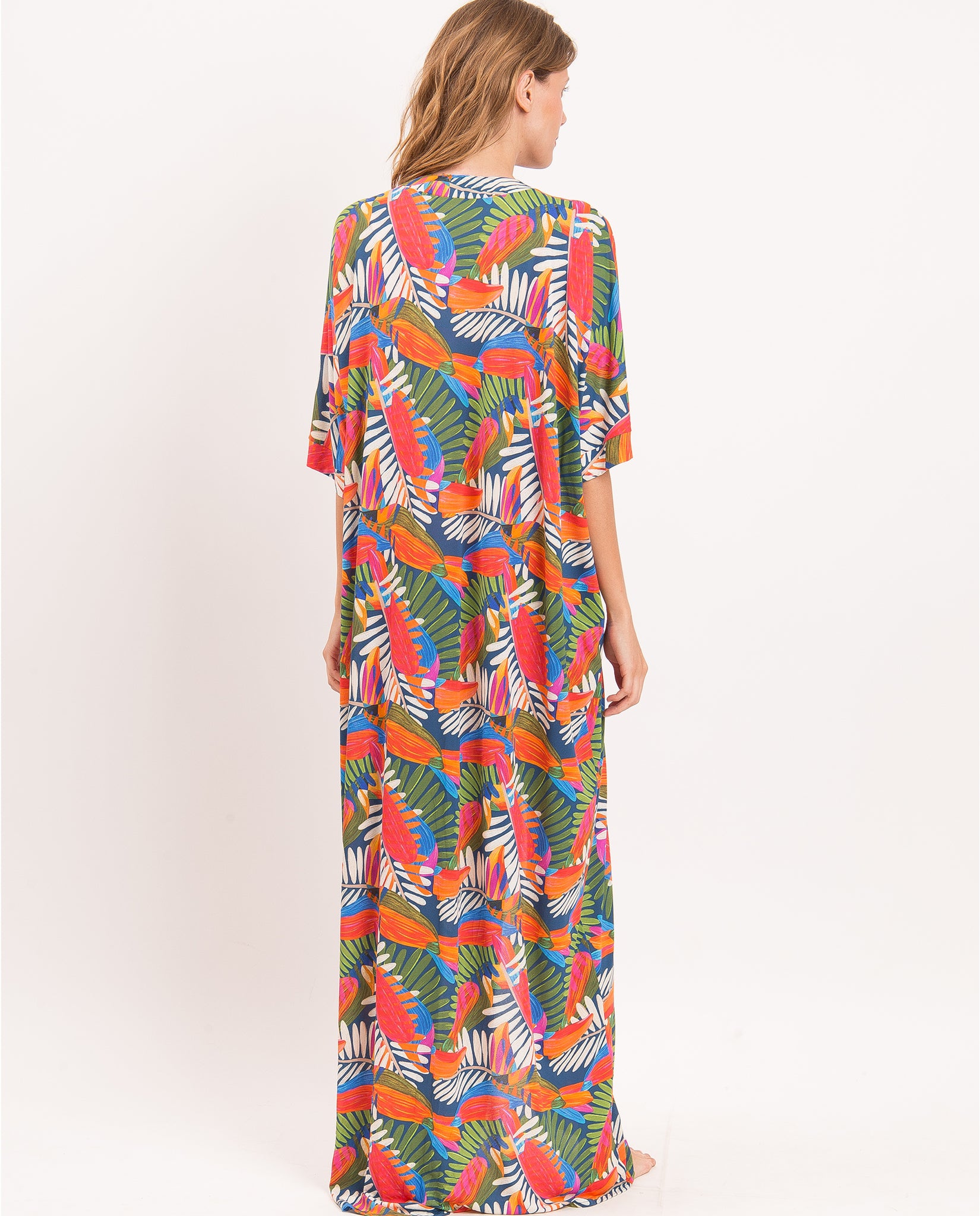 Image 07: Rio De Sol Maxi Dresses Jungle Long Dress
