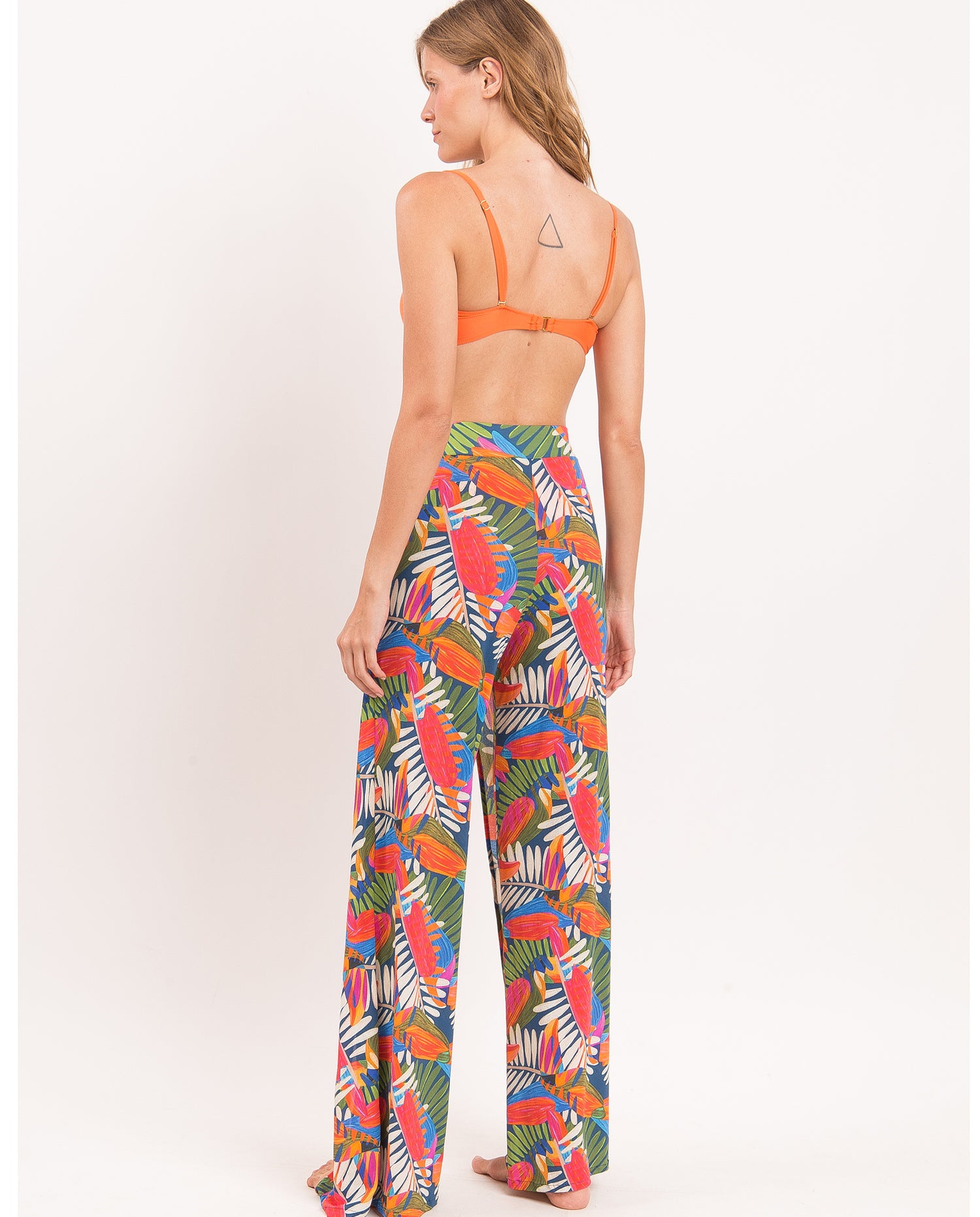 Image 07: Rio De Sol Beach Trousers Jungle Wide Pants