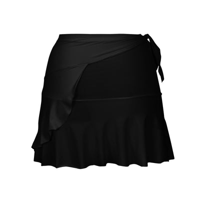 Product Back: Rio De Sol Beach Skirt Mini Skirt Nero