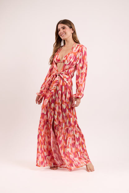 Image 04: Rio De Sol Maxi Dresses Mirage Long Dress Verona