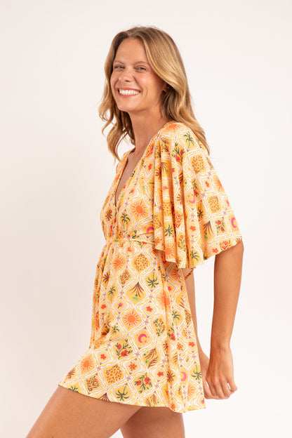 Image 03: Rio De Sol Mini Dress Mosaico Mini Dress