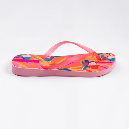 Image 03: Rio De Sol Flip-Flop Orange Bloom Slim
