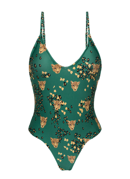 Product Front: Rio De Sol One-Piece Roar-Green Hype