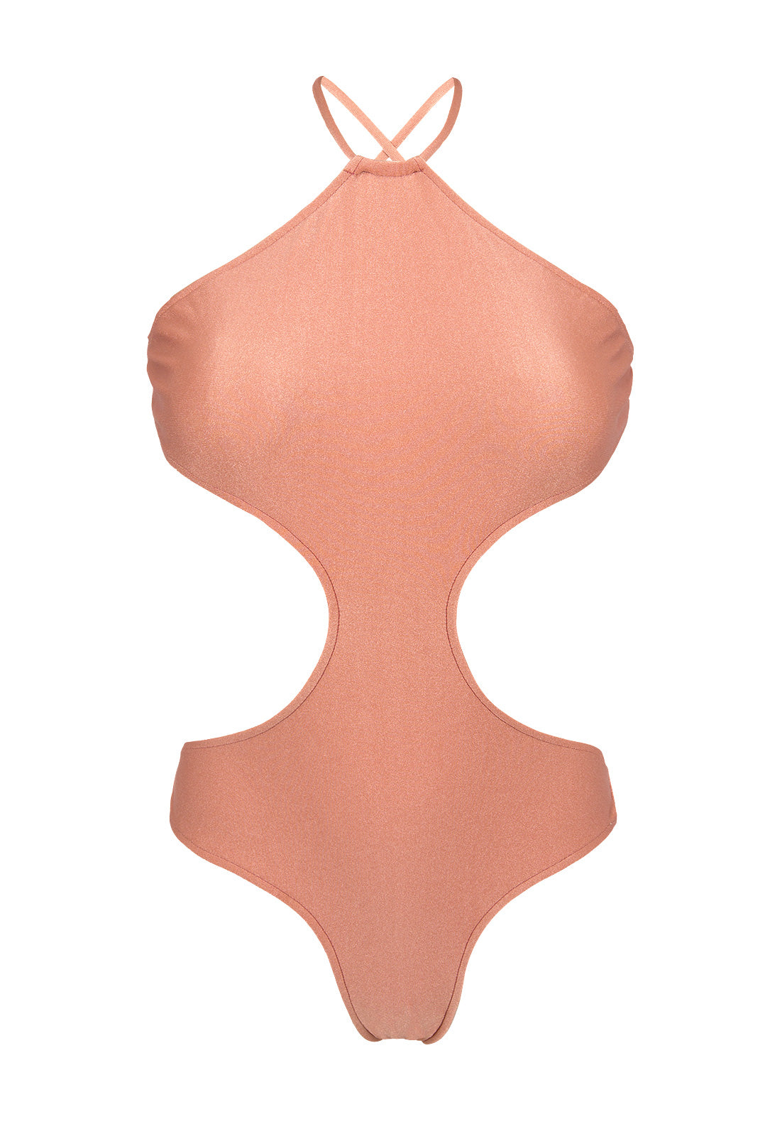 Product Front: Rio De Sol One-Piece Rose Body Decote