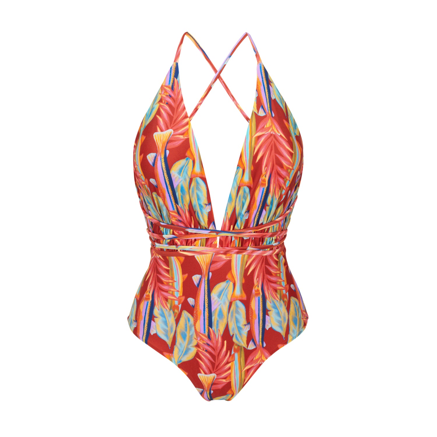 Product Front: Rio De Sol One-Piece Sea-Bloom New Vegas
