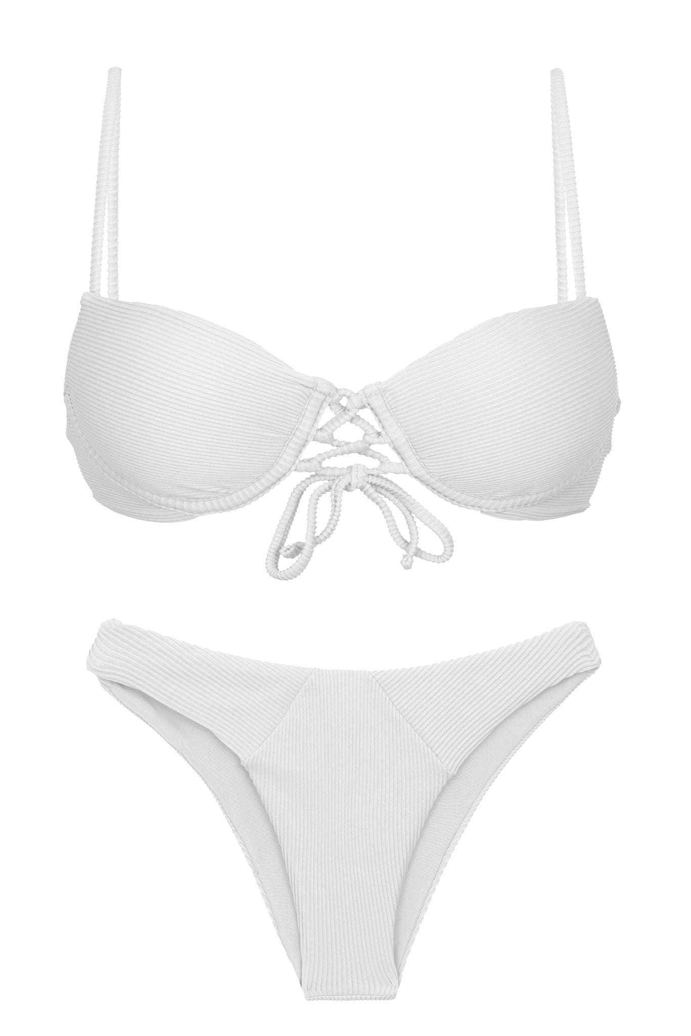 Product Front: Rio De Sol Set Set Cotele-Branco Balconet-Pushup Lisboa