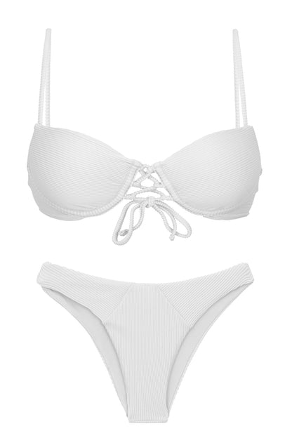 Product Front: Rio De Sol Set Set Cotele-Branco Balconet-Pushup Lisboa