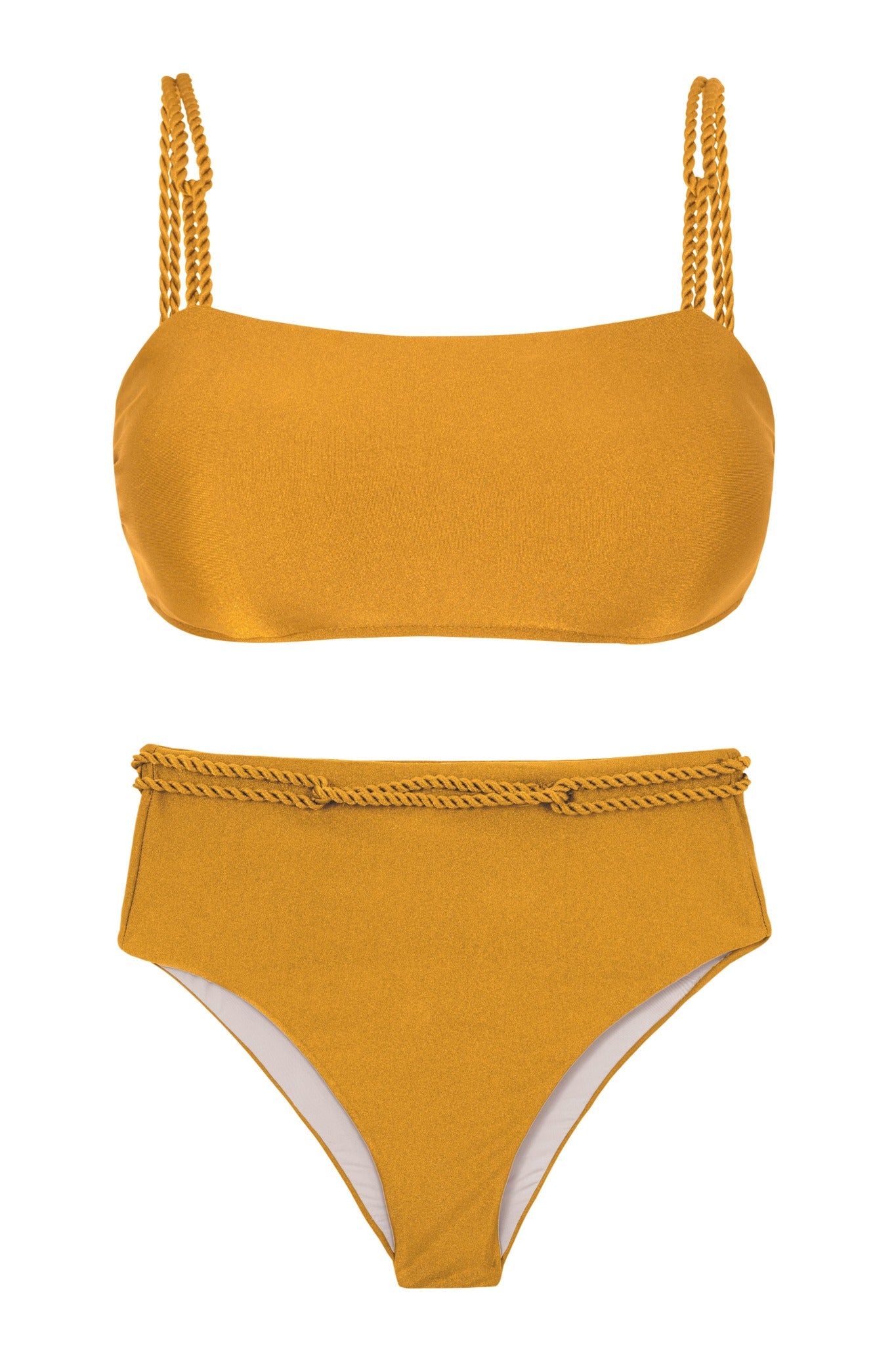 Product Front: Rio De Sol Set Set Damasco Bandeau-Reto Hotpants