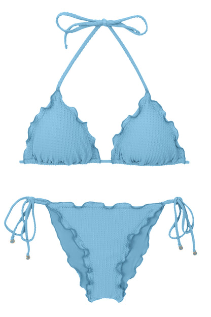 Product Front: Rio De Sol Set Set Dots-Sky Frufru