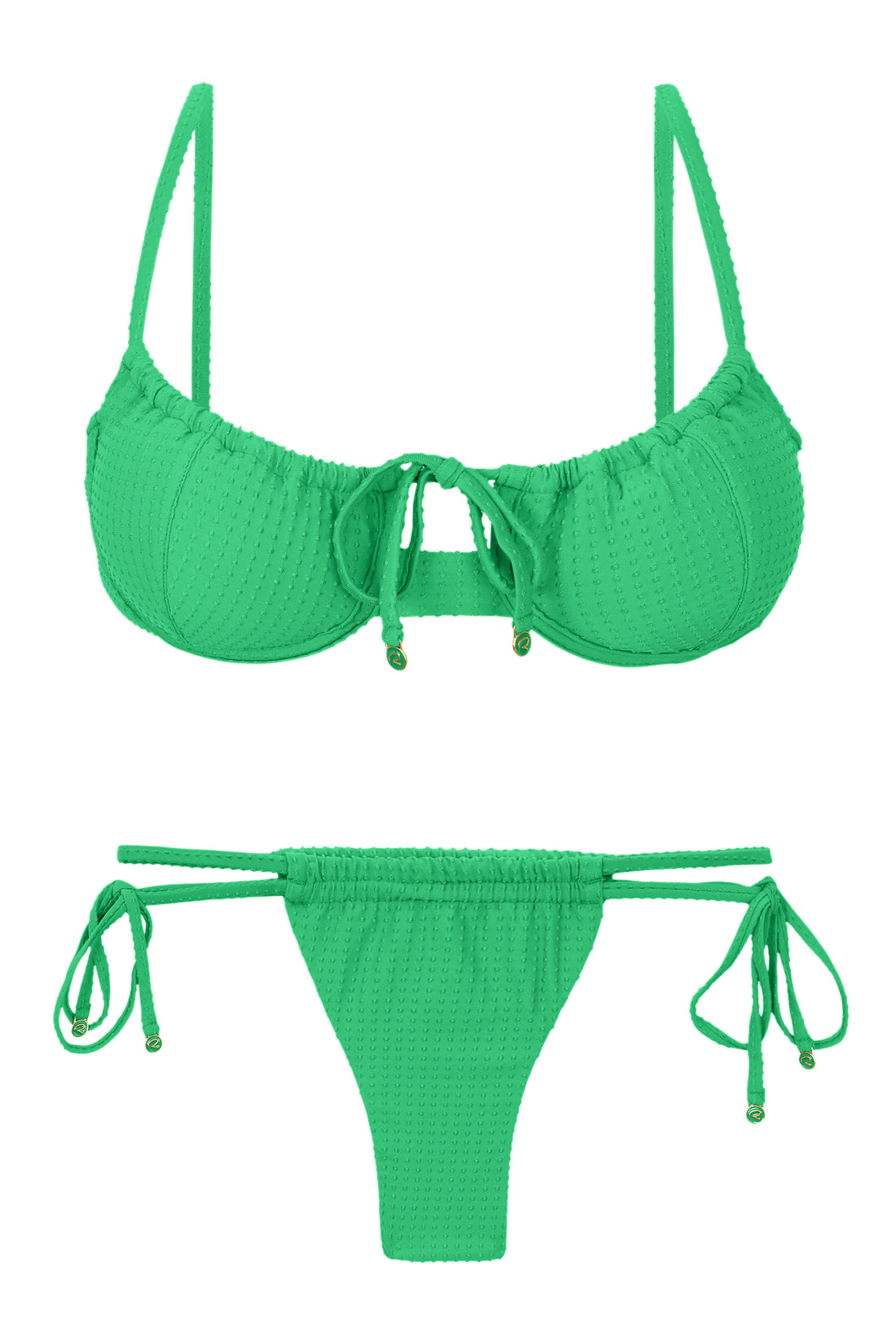 Product Front: Rio De Sol Set Set Dots-Tambourine Balconet-Tie Pipa